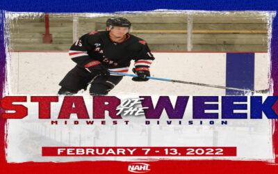 Kanta named NAHL Midwest Star of the Week