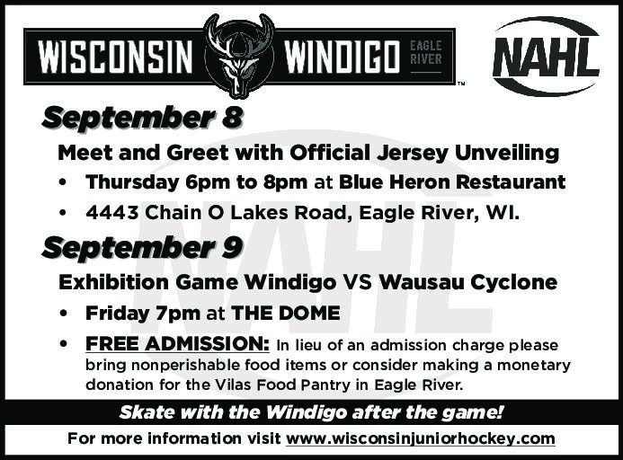 Game Jersey Unveiling and Exhibition Game to Benefit Vilas Food Pantry