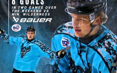 Beahm’s Eight Goals Lead the Windigo to a Sweep Over the Wilderness